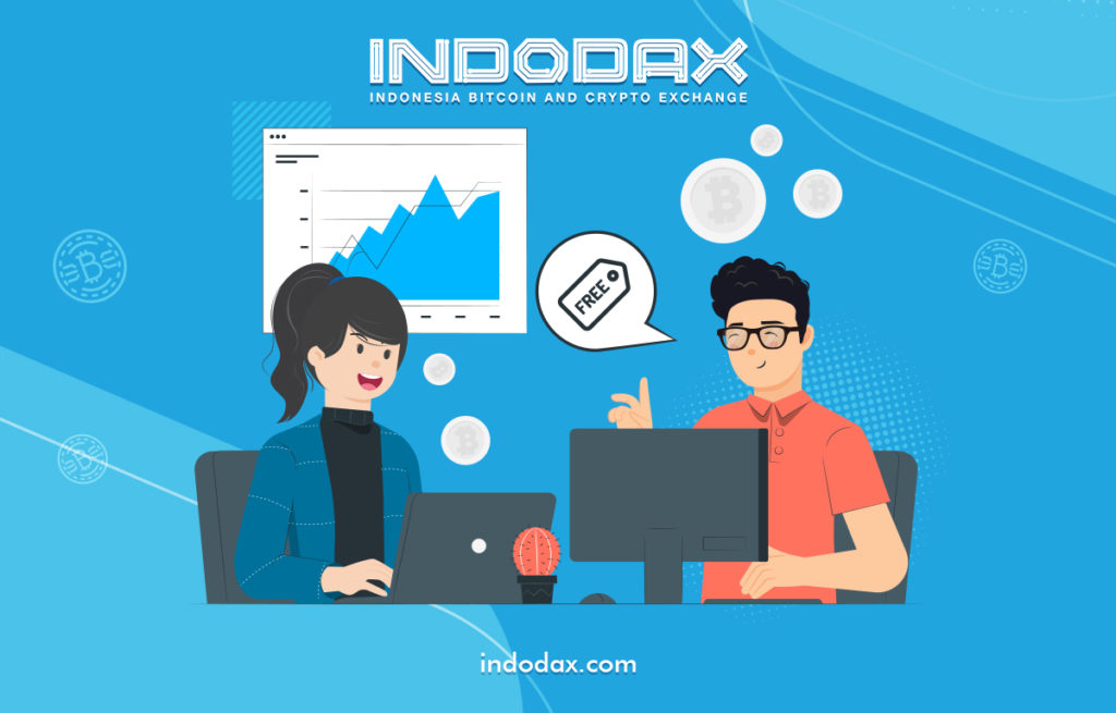 biaya trading di Indodax gratis lho
