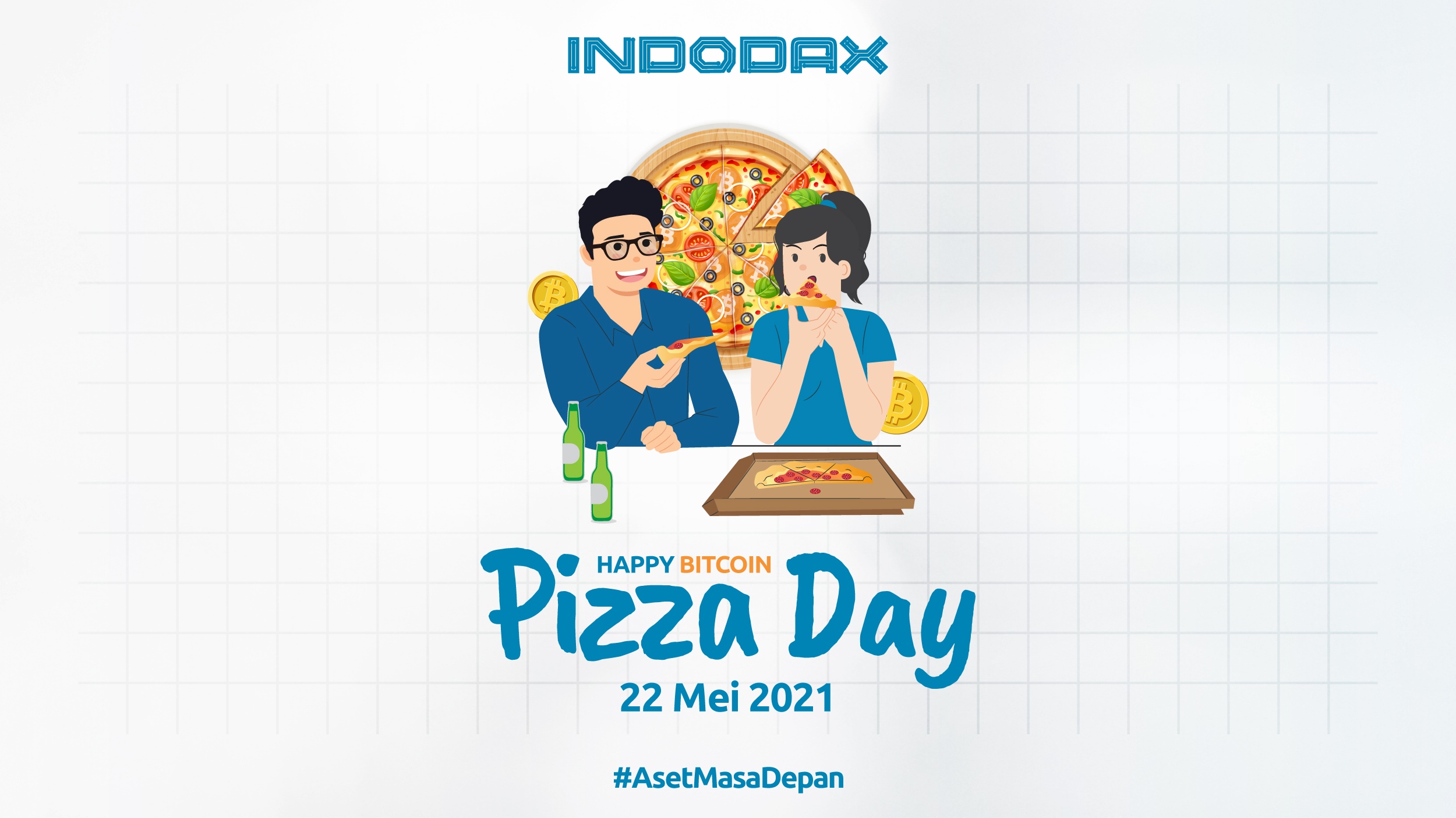 Tahun ke-13 Bitcoin Pizza Day: Sejarah Unik yang Perlu Kamu Ketahui