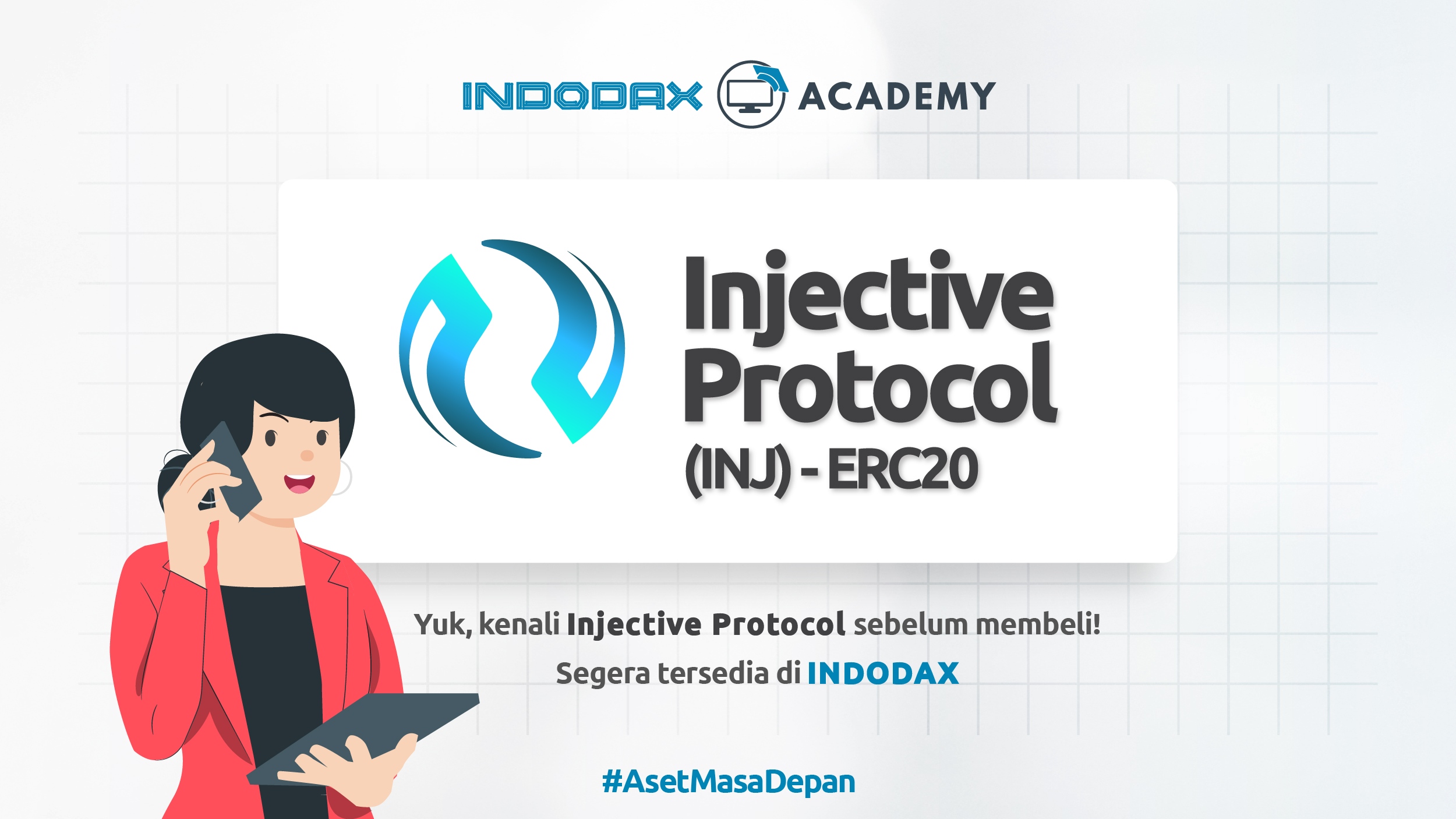 Aset Kripto  Injective Protocol (INJ) Coin Listing di Indodax Pekan Ini