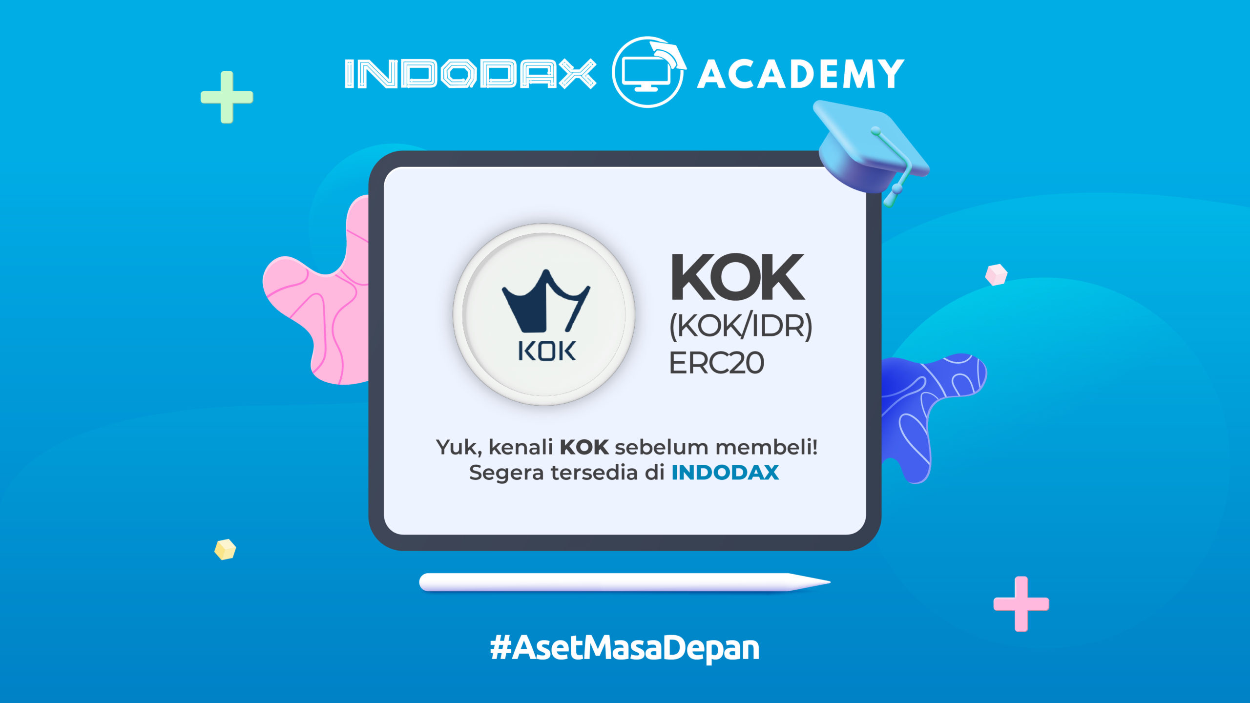 Get to know KOK the new crypto asset on Indodax