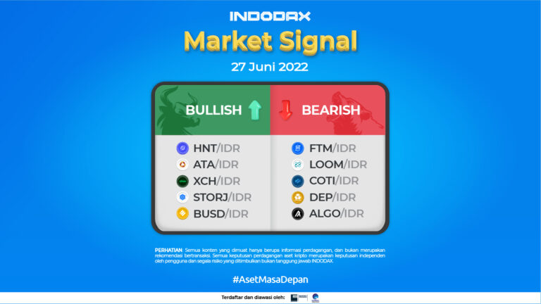 Indodax Market Signal 27 Juni 2022