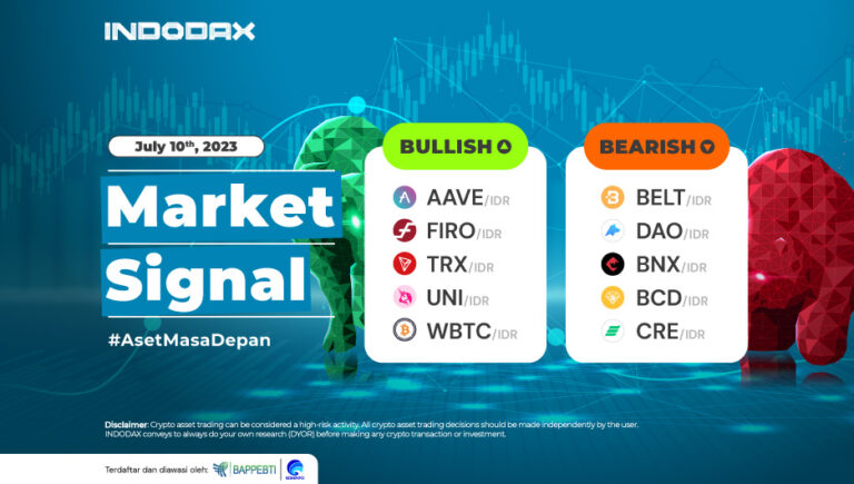 Indodax Market Signal Update 10 Juli 2023