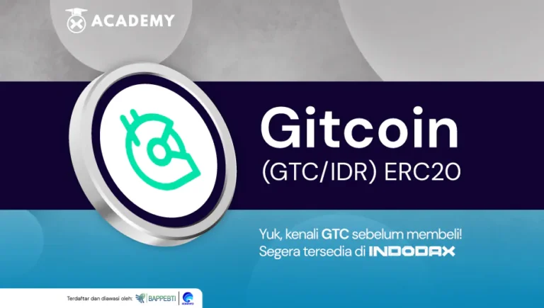 Gitcoin (GTC) Kini Hadir di INDODAX!