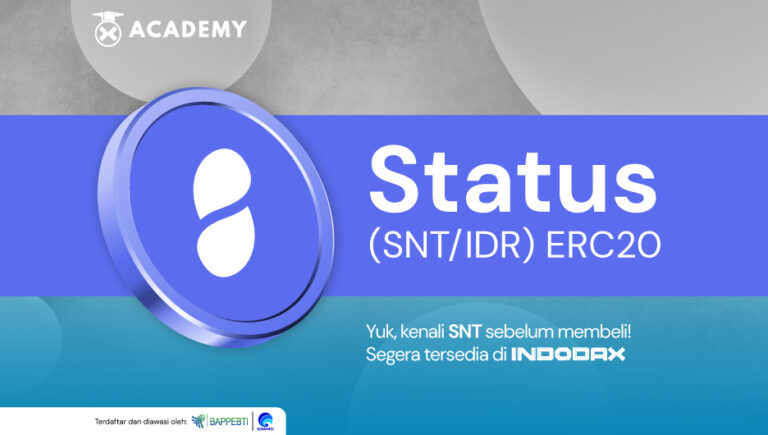 Status (SNT) is Now Available on INDODAX!
