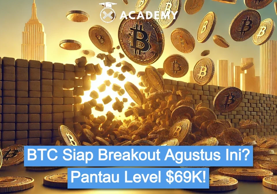 BTC Siap Breakout Agustus Ini Pantau Level $69K!