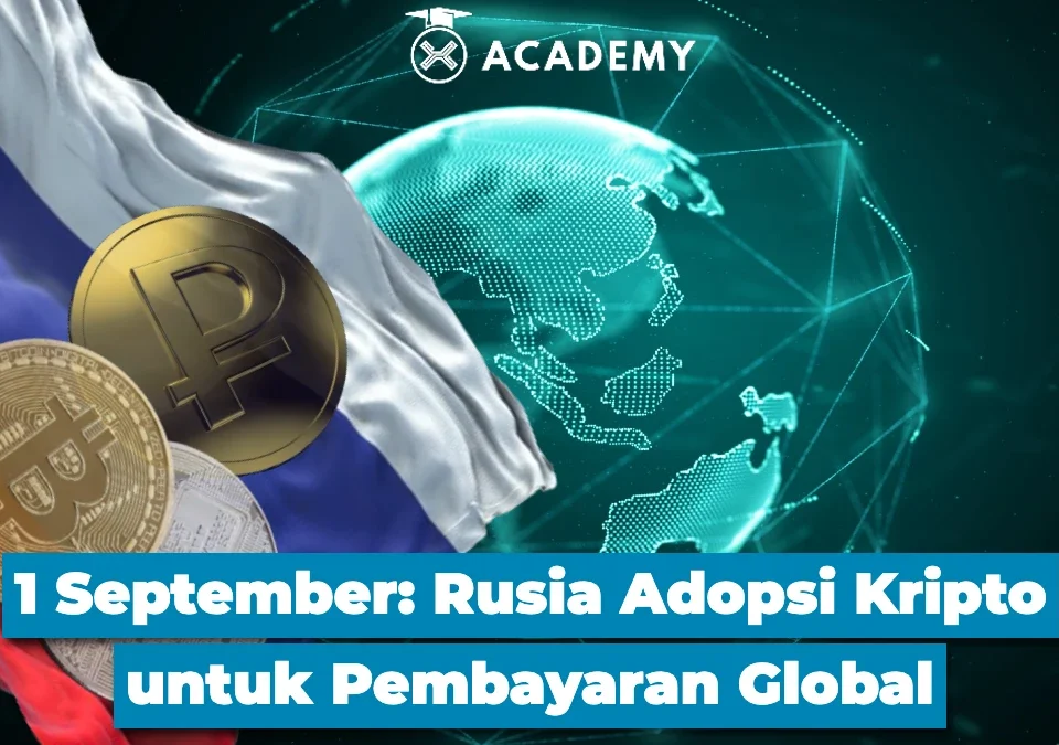 1 September Rusia Adopsi Kripto untuk Pembayaran Global