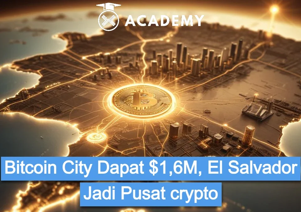 Bitcoin City Dapat $1,6M, El Salvador Jadi Pusat crypto