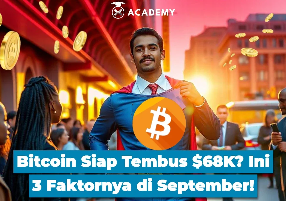 Bitcoin Siap Tembus $68K Ini 3 Faktornya di September