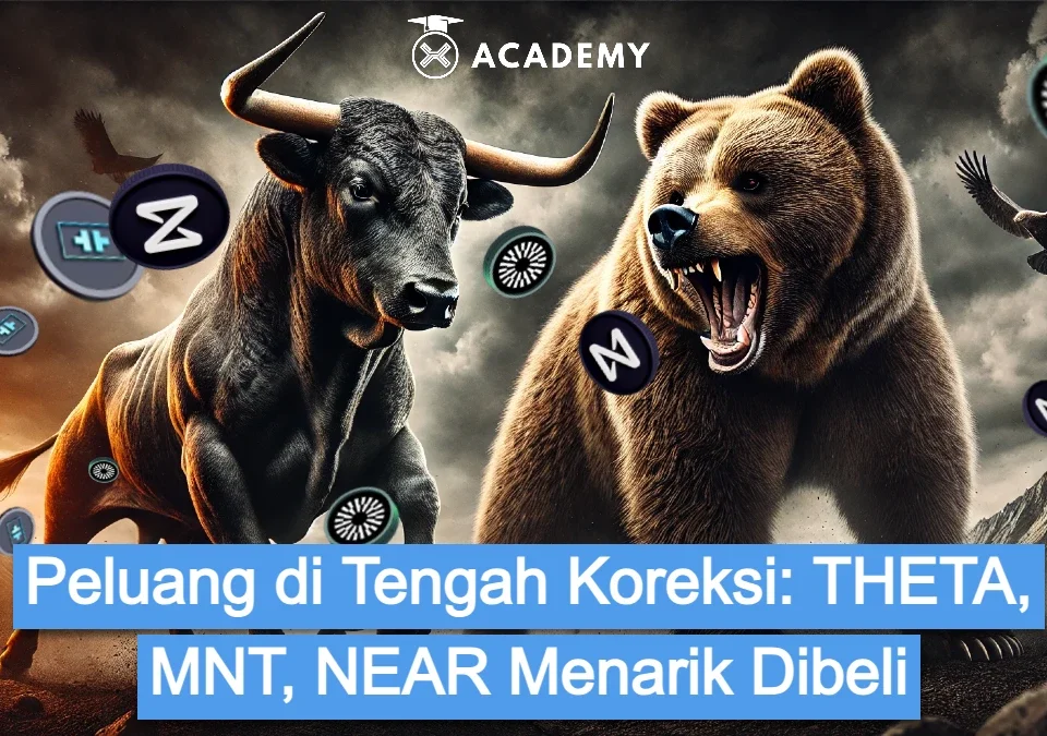 Peluang di Tengah Koreksi THETA, MNT, NEAR Menarik Dibeli (1)