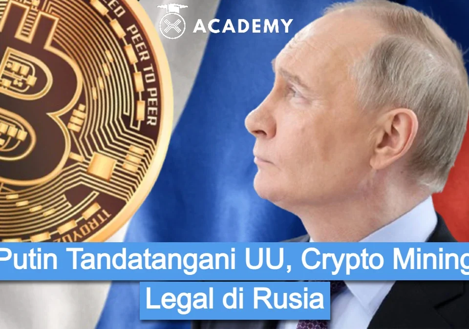 Putin Tandatangani UU, Crypto Mining Legal di Rusia