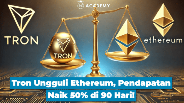 Tron Ungguli Ethereum, Pendapatan Naik 50% di 90 Hari!