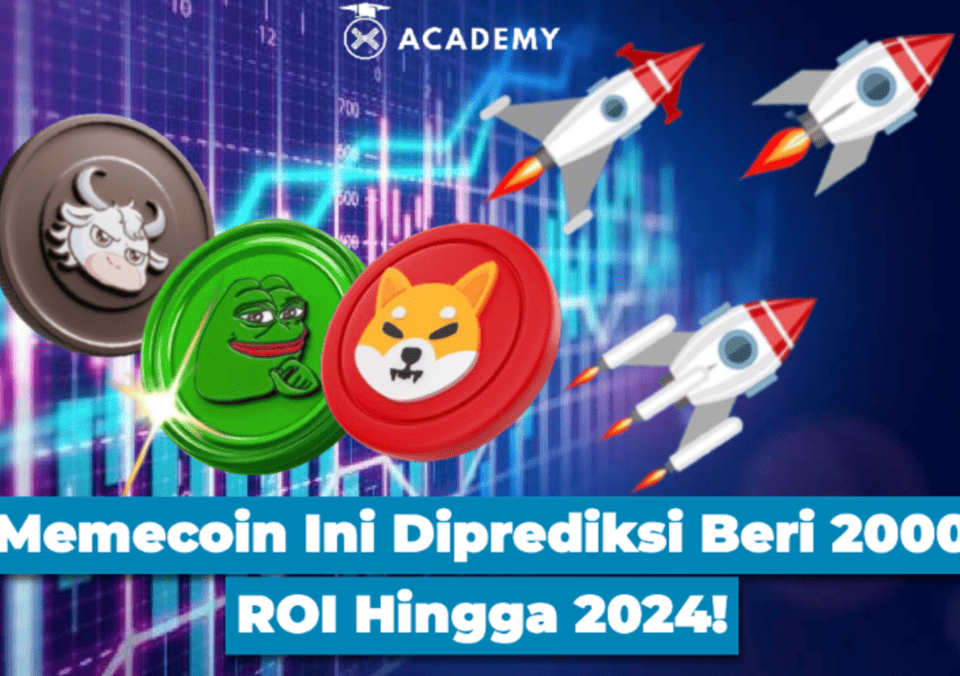 3 Memecoin Ini Diprediksi Beri 2000% ROI Hingga 2024!