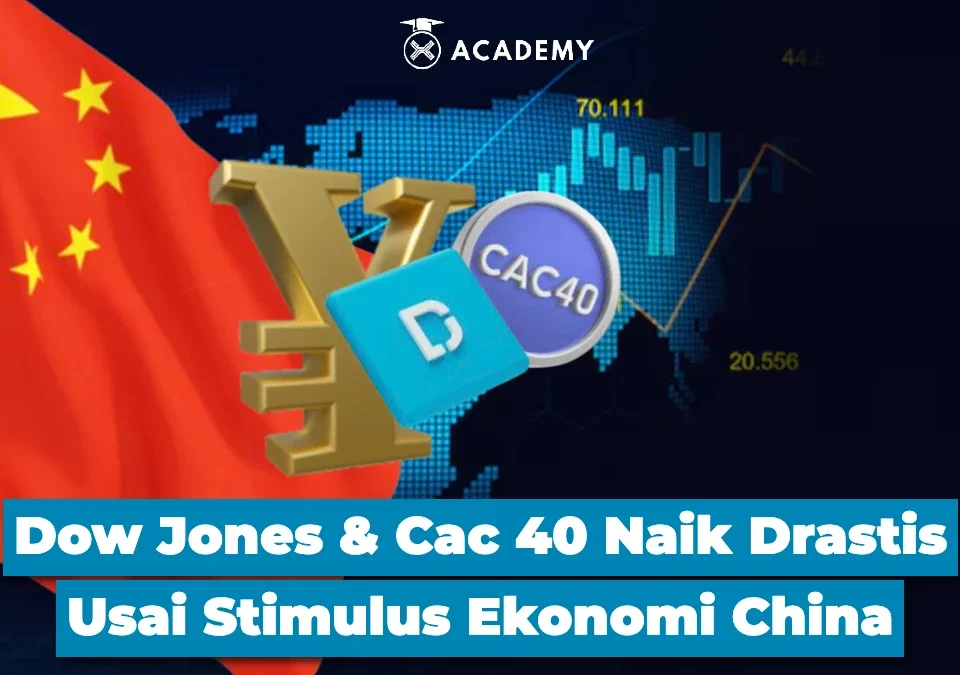 Dow Jones & Cac 40 Naik Drastis Usai Stimulus Ekonomi China