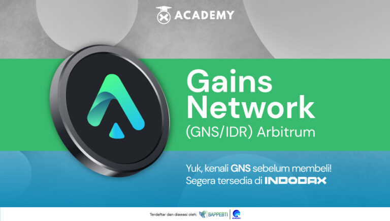 Gains Network (GNS) is Now Listed on INDODAX!