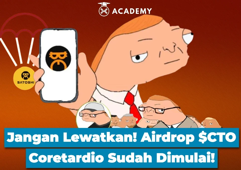 Jangan Lewatkan! Airdrop $CTO Coretardio Sudah Dimulai