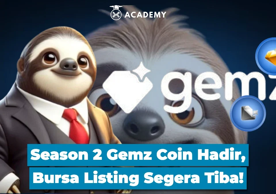 Season 2 Gemz Coin Hadir, Bursa Listing Segera Tiba