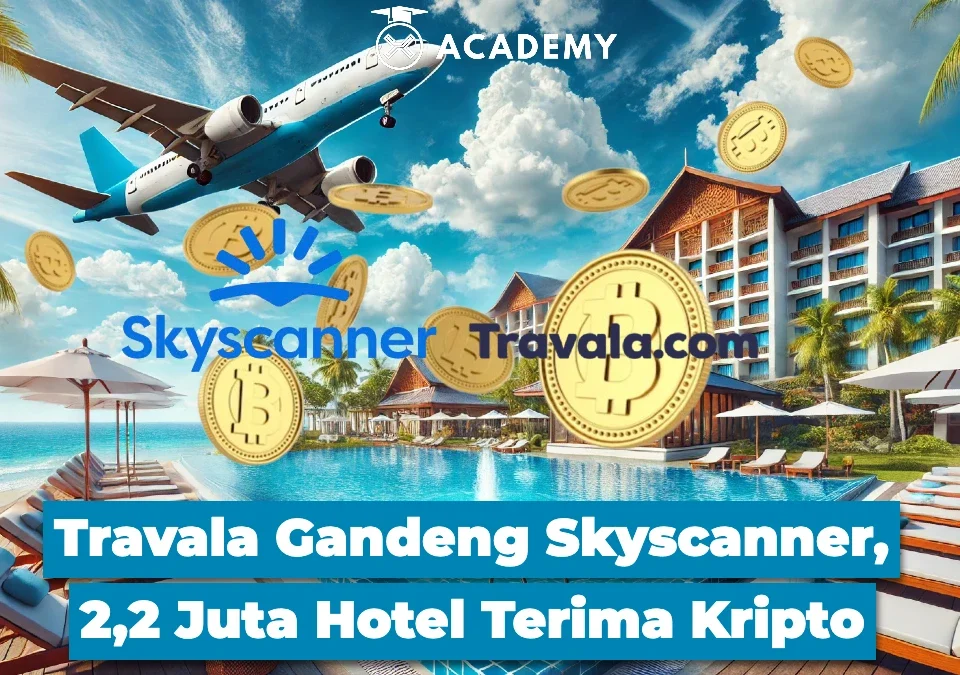 Travala Gandeng Skyscanner, 2,2 Juta Hotel Terima Kripto