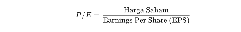 Rumus P/E Ratio: A Rumus P/E Ratio: