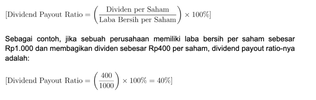 formula dividen