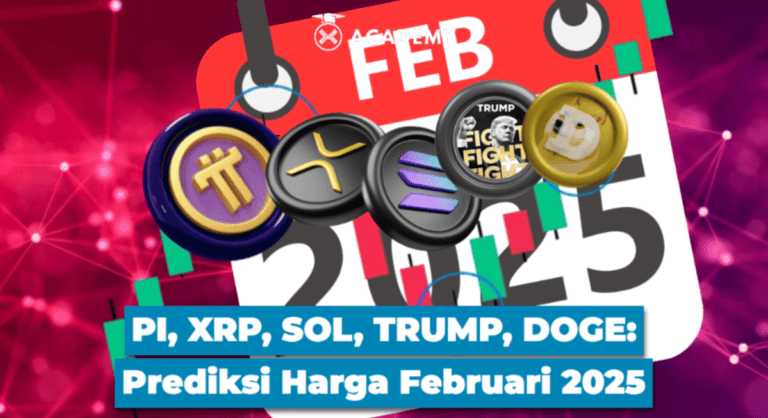 PI, XRP, SOL, TRUMP, DOGE: Prediksi Harga Februari 2025