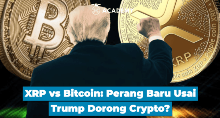 XRP vs Bitcoin: Perang Baru Usai Trump Dorong Crypto?
