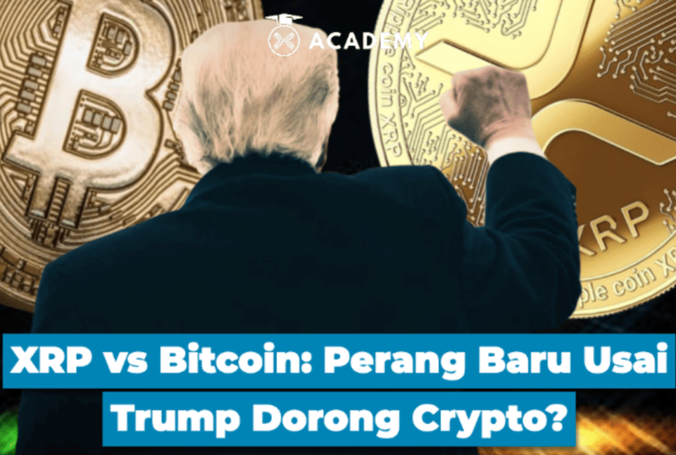 XRP vs Bitcoin: Perang Baru Usai Trump Dorong Crypto?