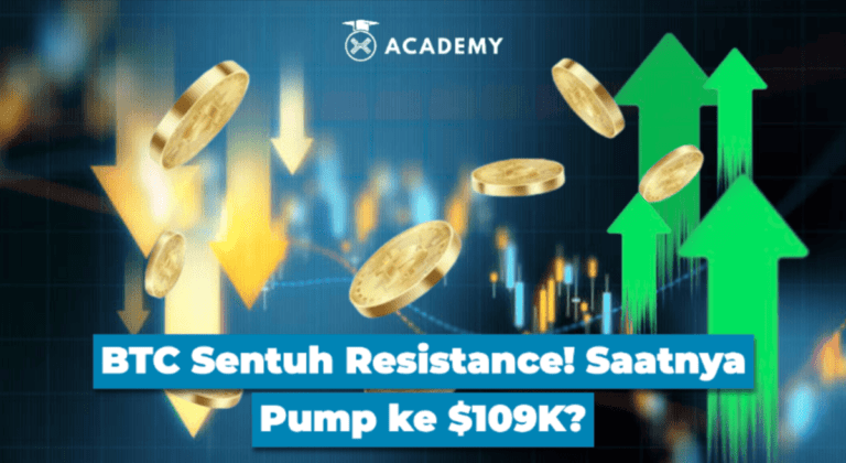 BTC Sentuh Resistance! Saatnya Pump ke $109K?