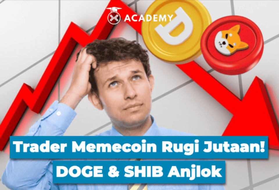Trader Memecoin Rugi Jutaan! DOGE & SHIB Anjlok