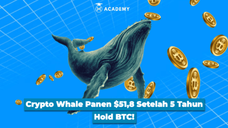 Crypto Whale Panen $51,8 Juta Setelah 5 Tahun Hold BTC!
