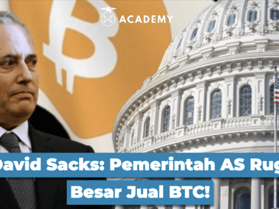 David Sacks: Pemerintah AS Rugi Besar Jual BTC!