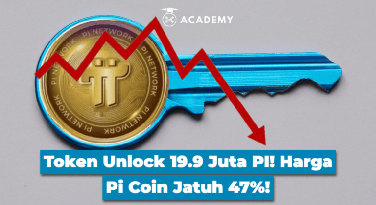 Token Unlock 19.9 Juta PI! Harga Pi Coin Jatuh 47%!