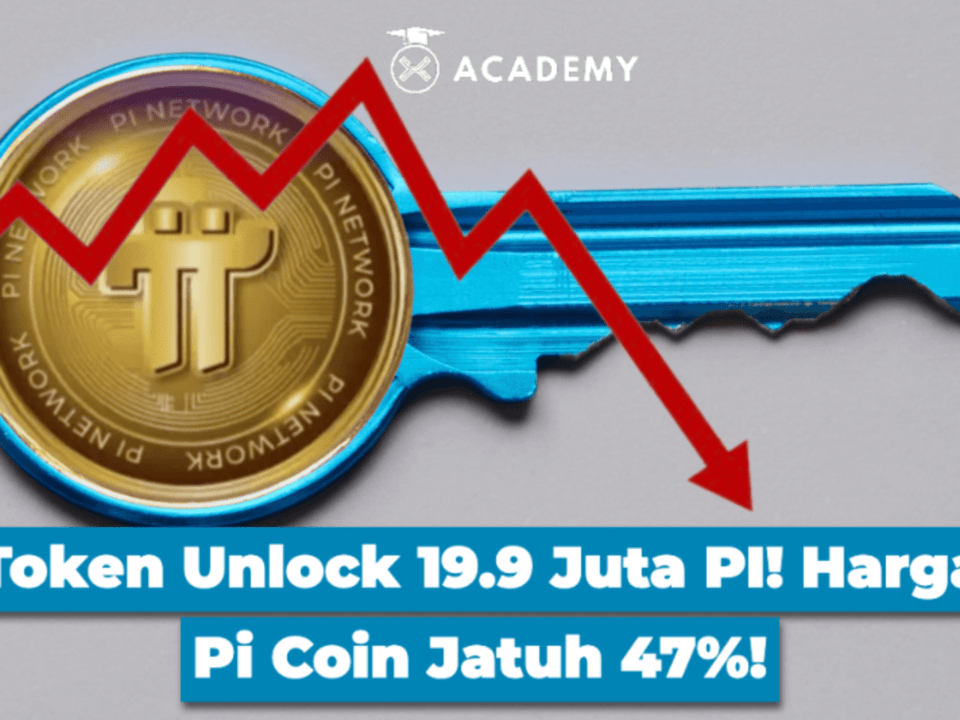 Token Unlock 19.9 Juta PI! Harga Pi Coin Jatuh 47%!