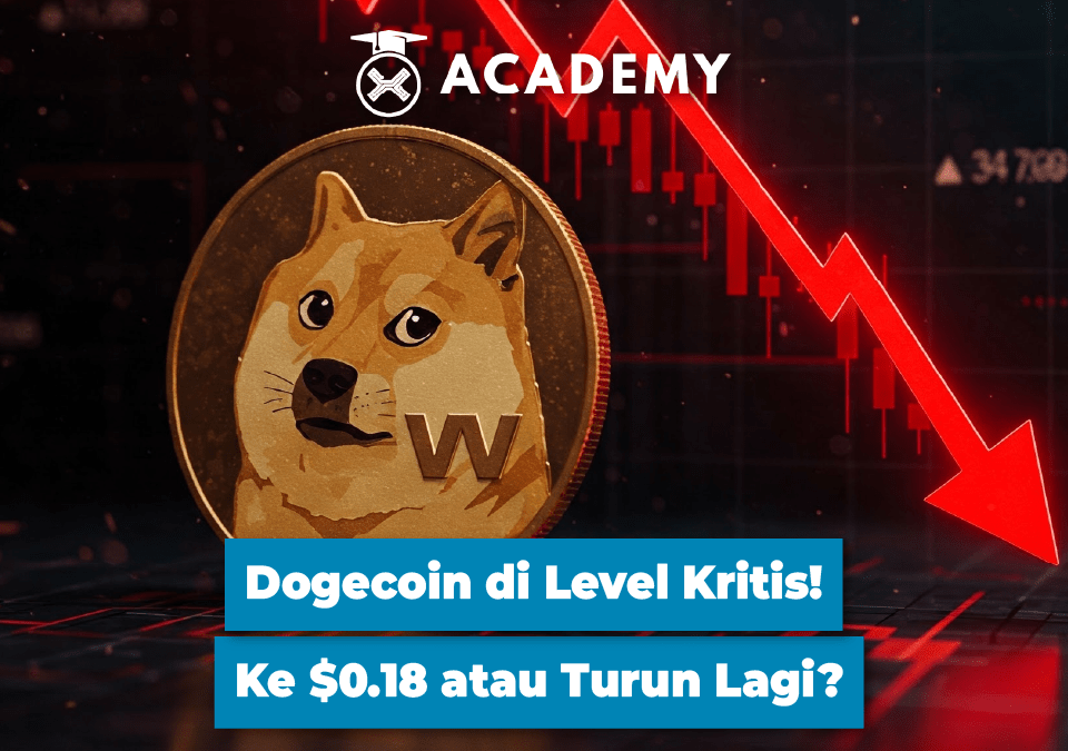 Dogecoin di Level Kritis! Ke $0.18 atau Turun Lagi?