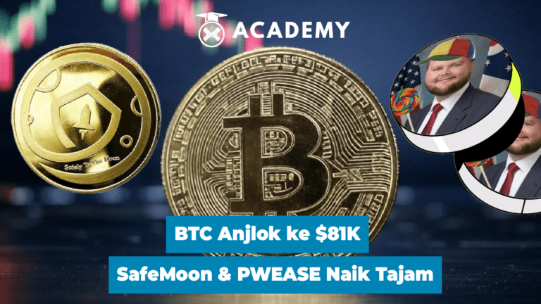 BTC Anjlok ke $81K; SafeMoon & PWEASE Naik Tajam
