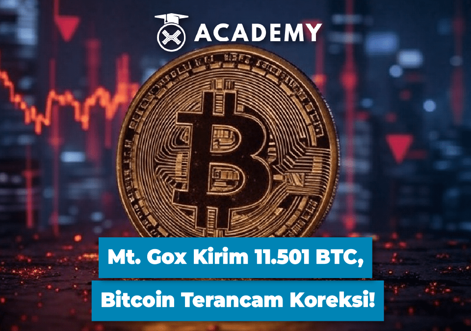 Mt. Gox Kirim 11.501 BTC, Bitcoin Terancam Koreksi!