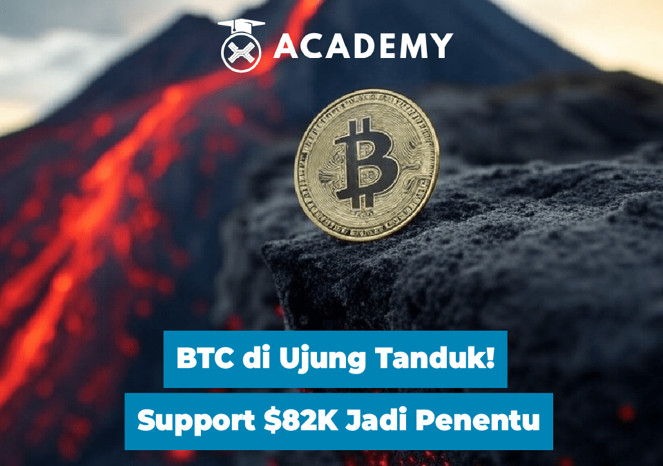 BTC di Ujung Tanduk! Support $82K Jadi Penentu