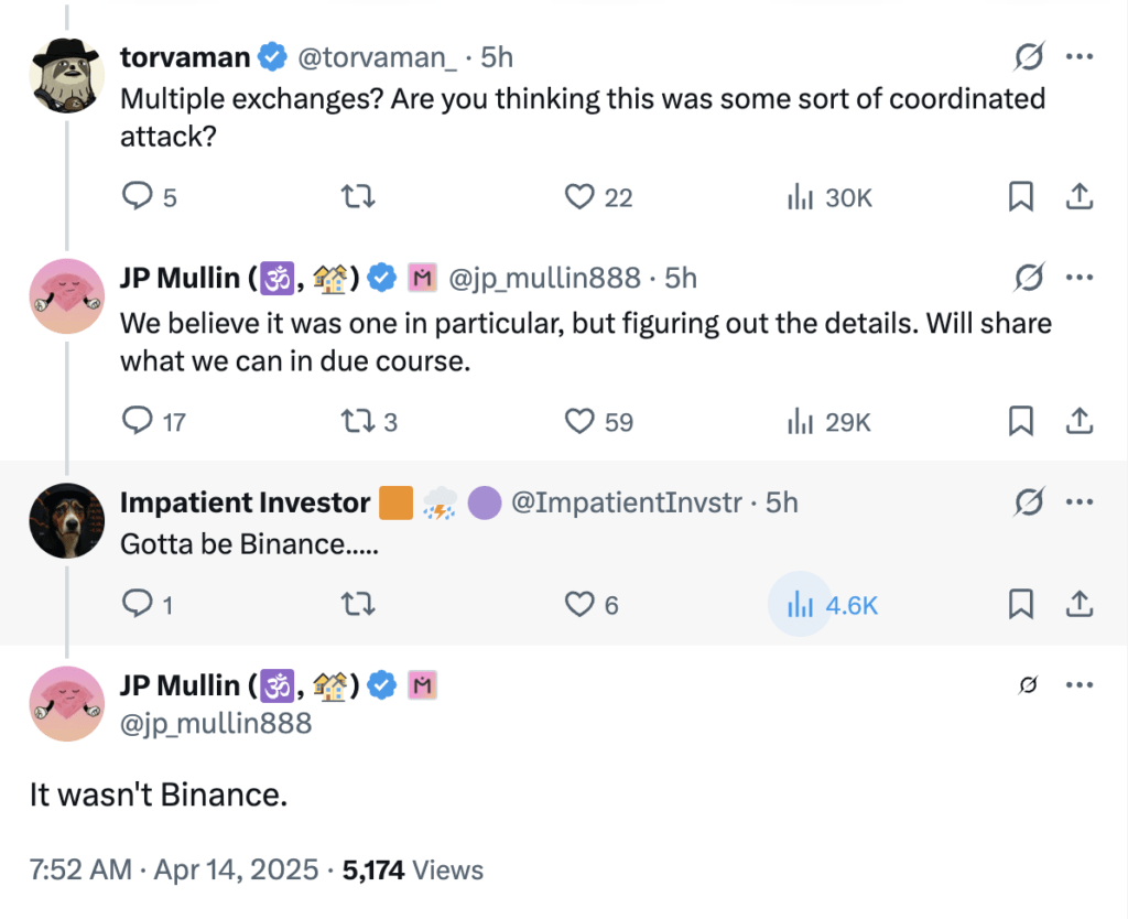 Bukan Scam, Co-Founder Mantra Tuding CEX Bukan Scam, Co-Founder Mantra Tuding CEX