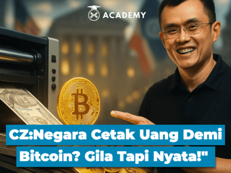 Gila! CZ Sebut Negara Akan Cetak Uang Demi Bitcoin