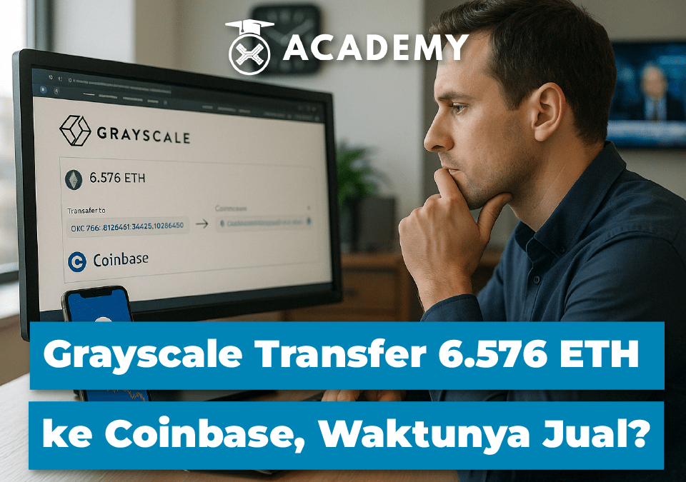 Grayscale Transfer 6.576 ETH ke Coinbase, Waktunya Jual?
