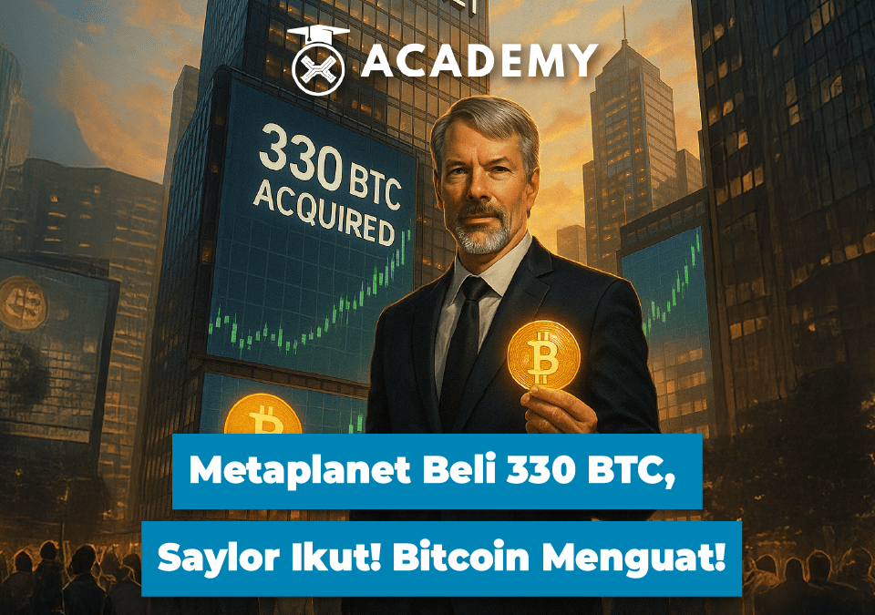 Metaplanet Beli 330 BTC, Saylor Ikut! Bitcoin Menguat!