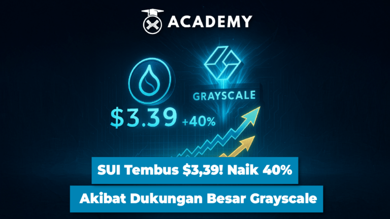 SUI Tembus $3,39! Naik 40% Akibat Dukungan Besar Grayscale