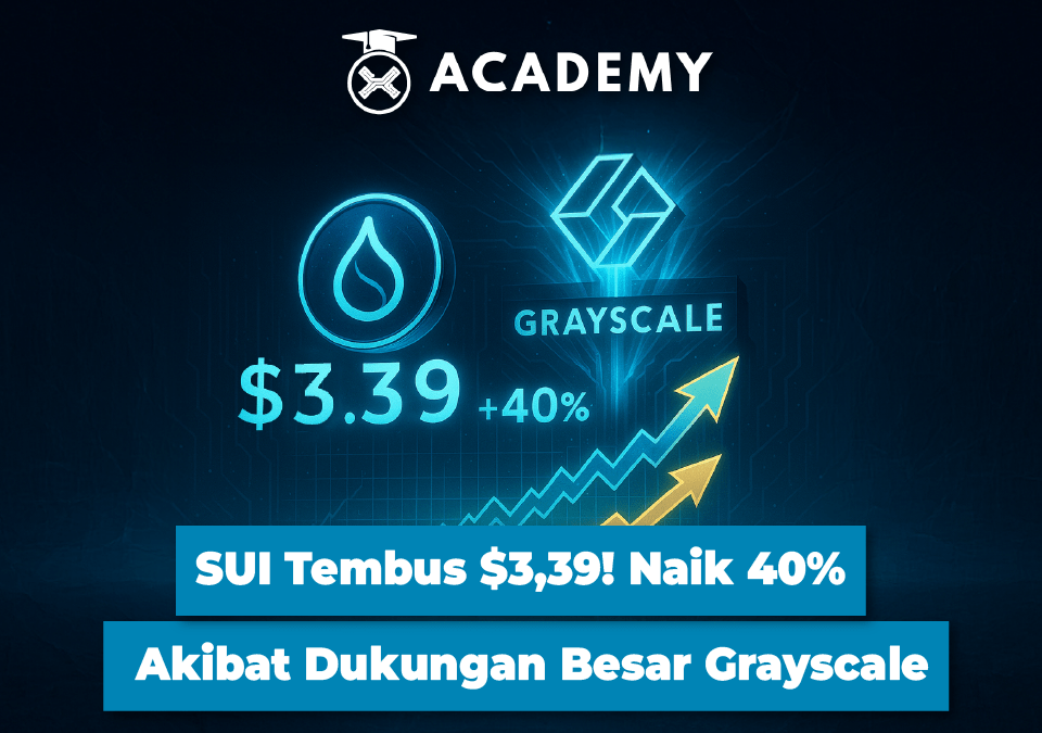 SUI Tembus $3,39! Naik 40% Akibat Dukungan Besar Grayscale