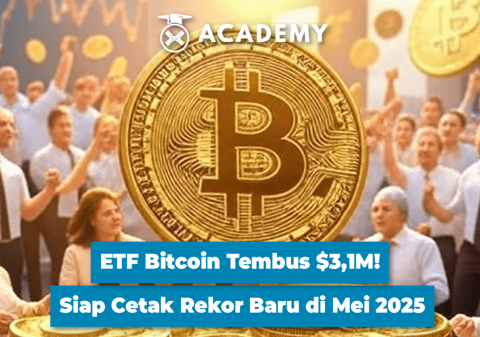 ETF Bitcoin Tembus $3,1M! Siap Cetak Rekor Baru di Mei 2025