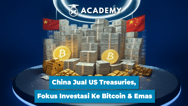 China Jual US Treasuries, Fokus Investasi Ke Bitcoin & Emas