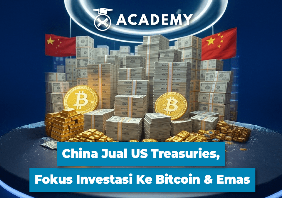 China Jual US Treasuries, Fokus Investasi Ke Bitcoin & Emas