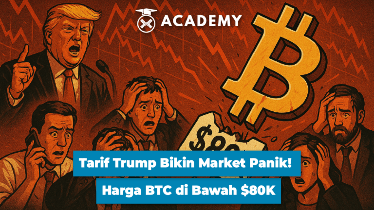 Tarif Trump Bikin Market Panik! Harga BTC di Bawah $80K