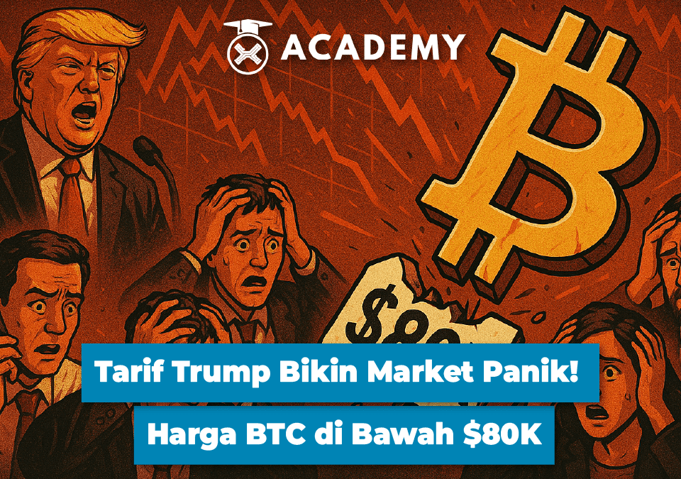 Tarif Trump Bikin Market Panik! Harga BTC di Bawah $80K