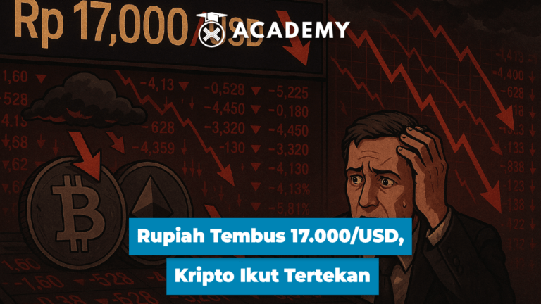 Rupiah Tembus 17.000/USD, Kripto Ikut Tertekan