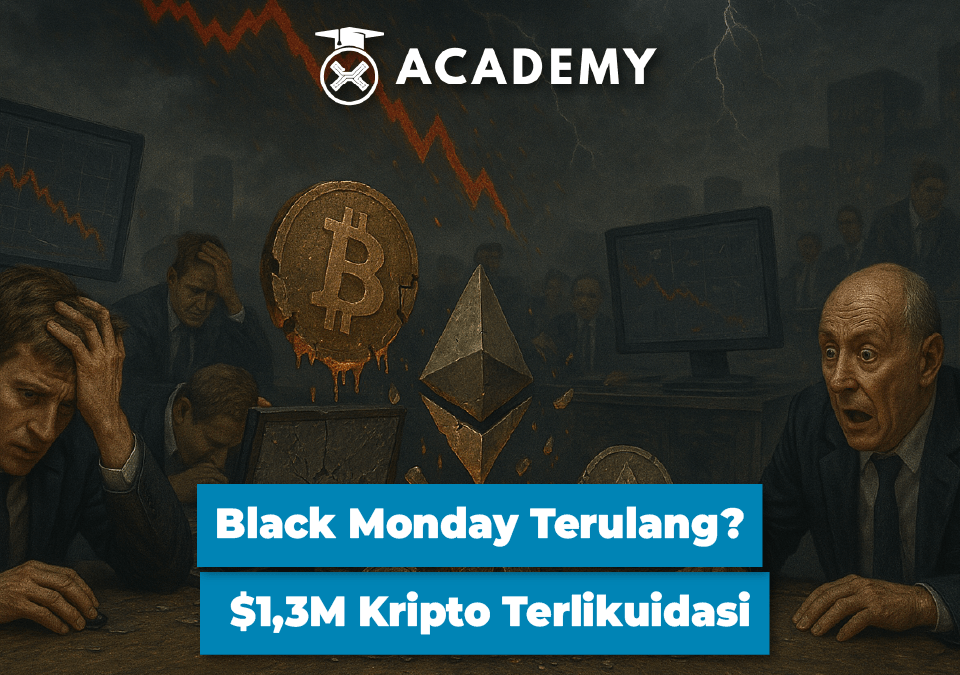 Black Monday Terulang? $1,3M Kripto Terlikuidasi