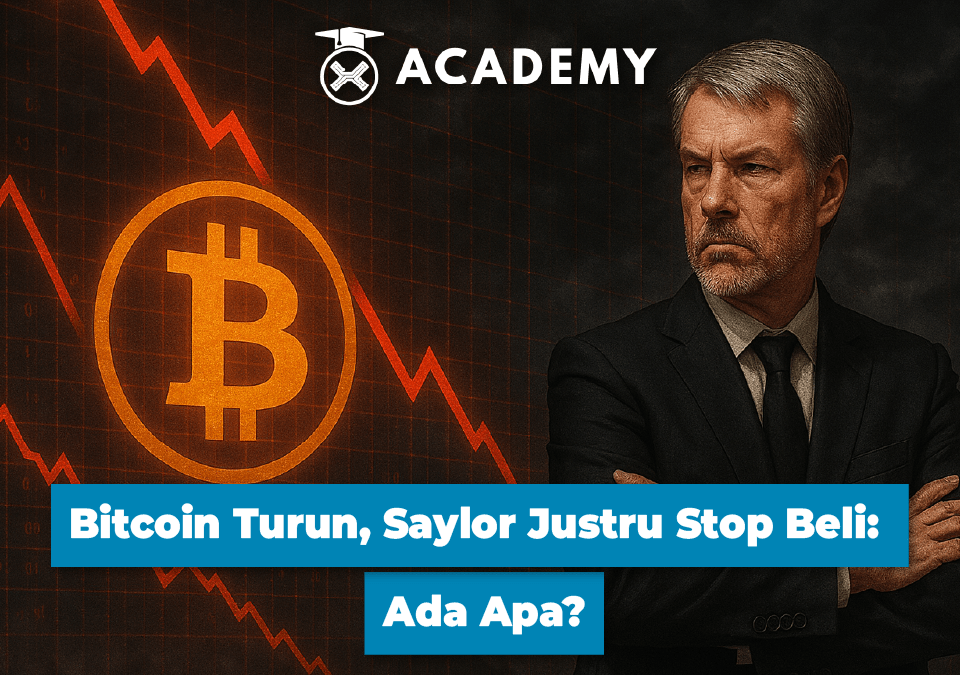 Bitcoin Turun, Saylor Justru Stop Beli: Ada Apa?